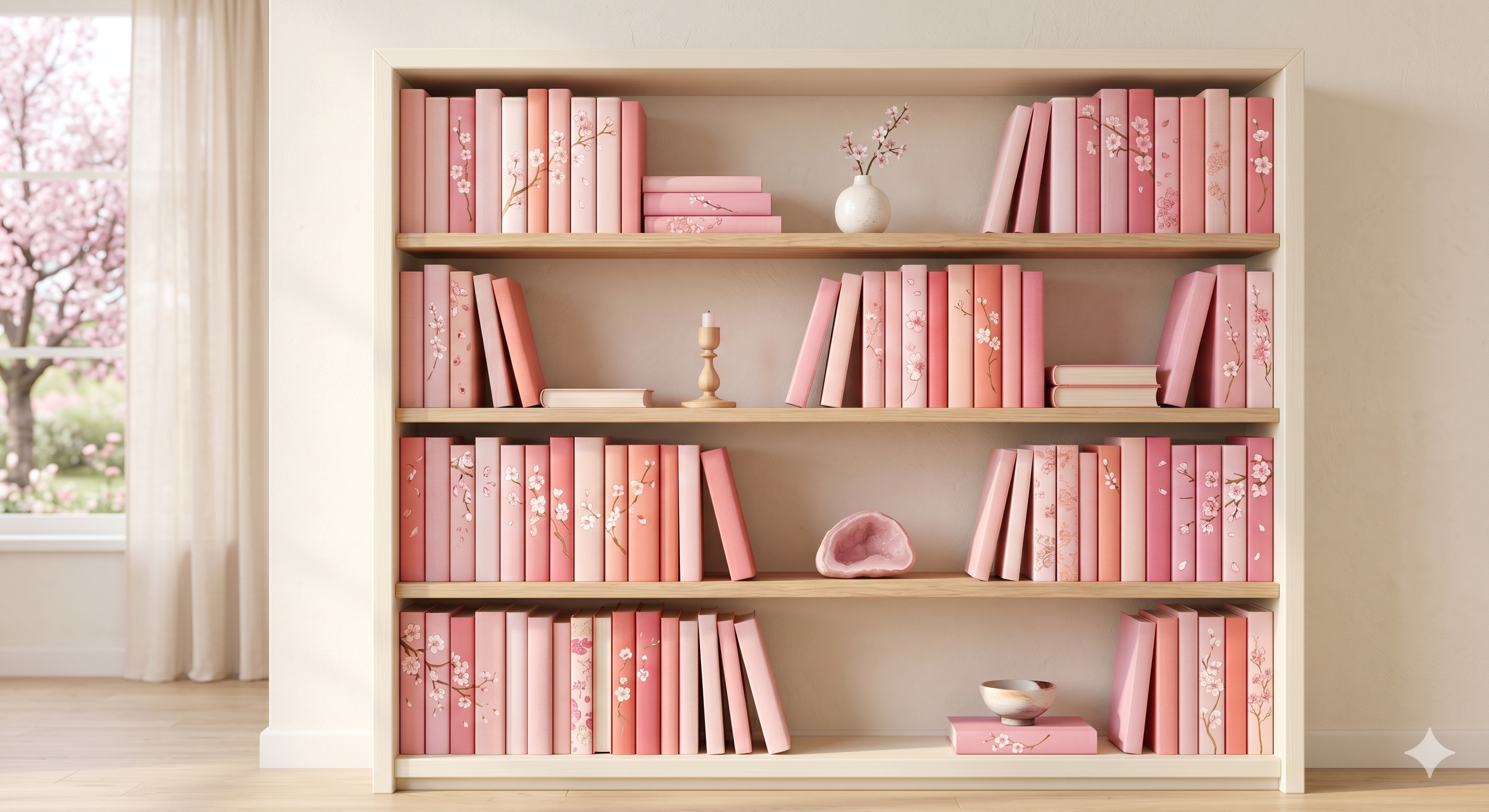 Cherry blossom home decor collection